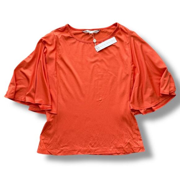 Trina Turk 3/4 sleeve t-shirt sz XS - Picture 1 of 9